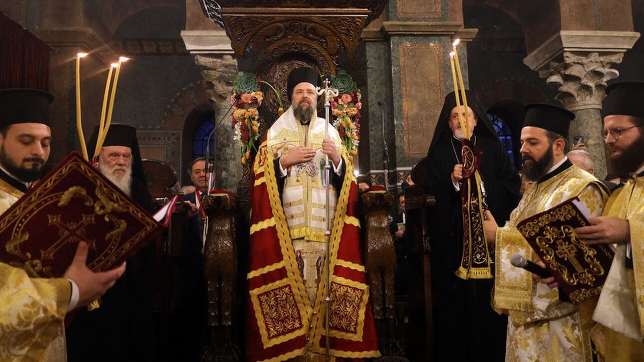 Metropolitan Philotheos Enthroned as Metropolitan of Thessaloniki