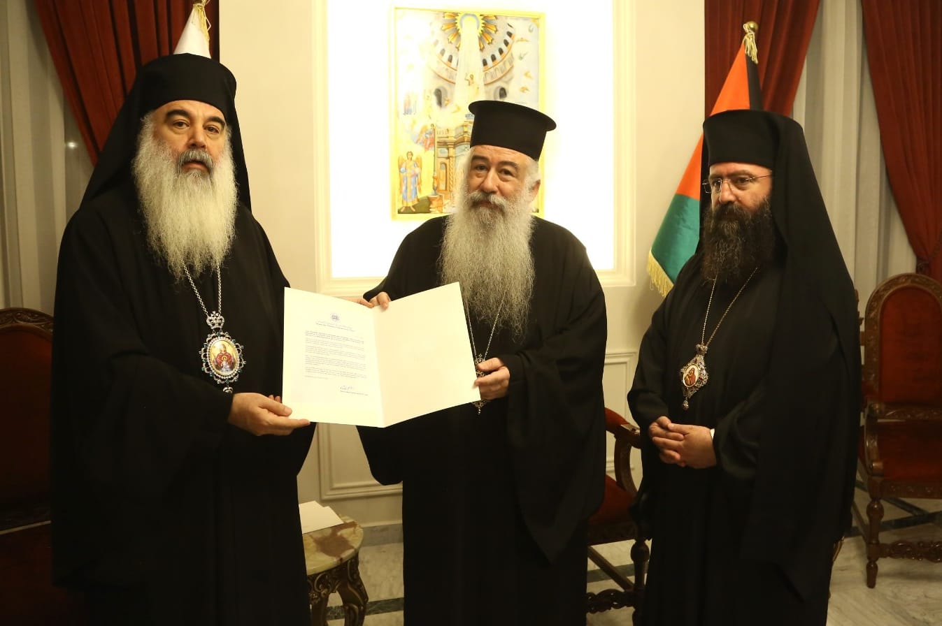 Ecclesiastical Relations Reinstated Between Patriarchates of Antioch and Jerusalem