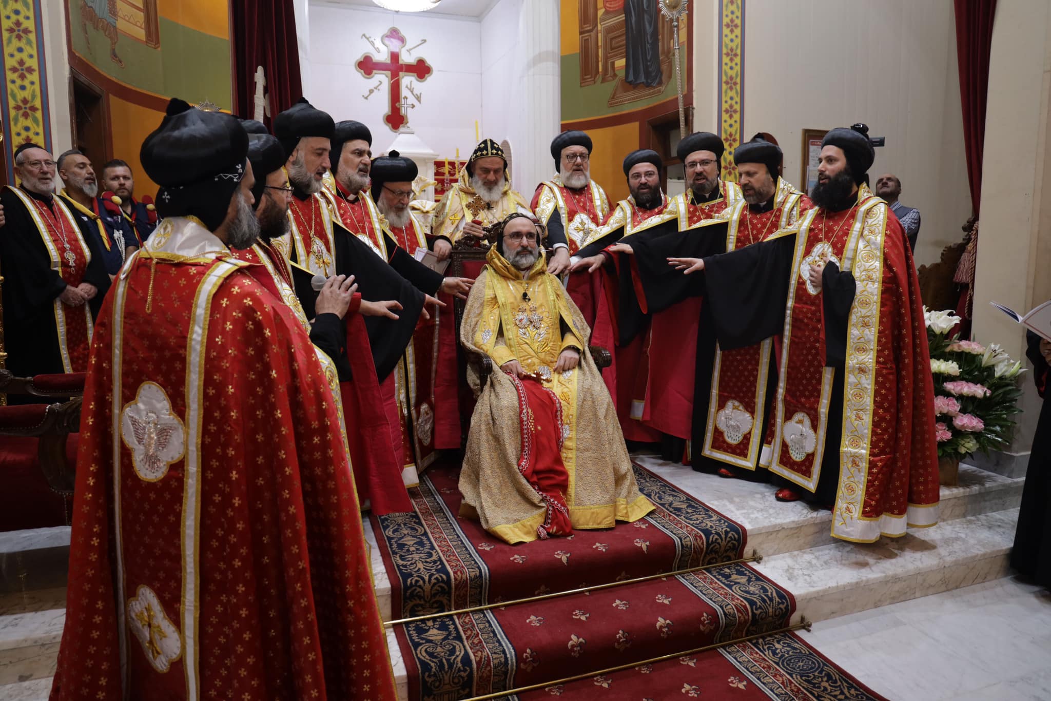Mor Chrysostomos Mikhael Shamoun Enthroned as Archbishop of Mount Lebanon and Tripoli
