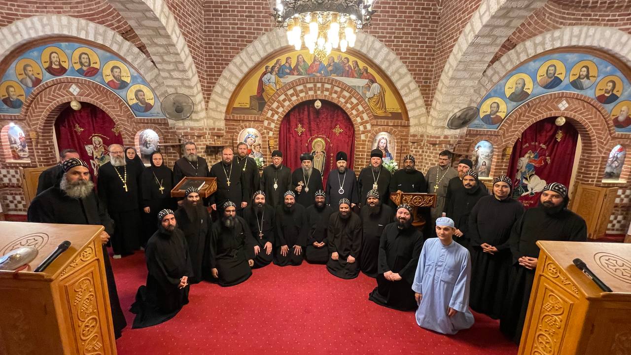 Russian Monastic Delegation Visited Centers of Christianity in Egypt