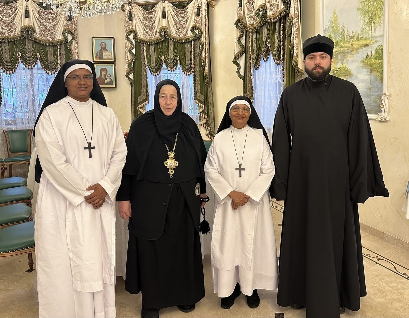 Malankara Orthodox Monastic Delegation Commenced Russian Visit