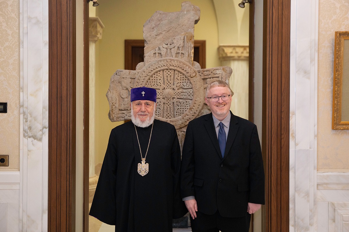 Canadian Ambassador Meets Armenian Patriarch in Holy Etchmiadzin