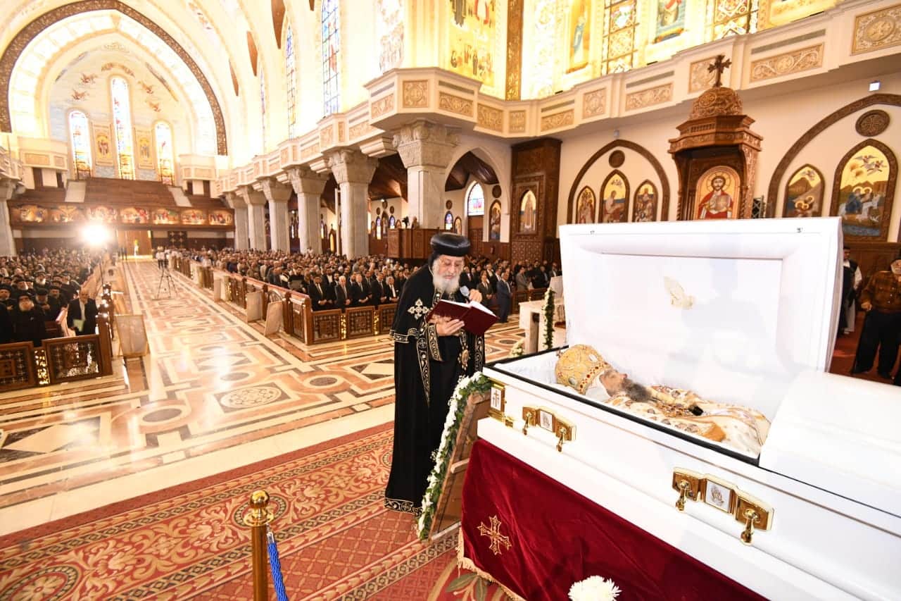 Bishop Bicenti of Helwan and Al-Ma’asra Laid to Rest