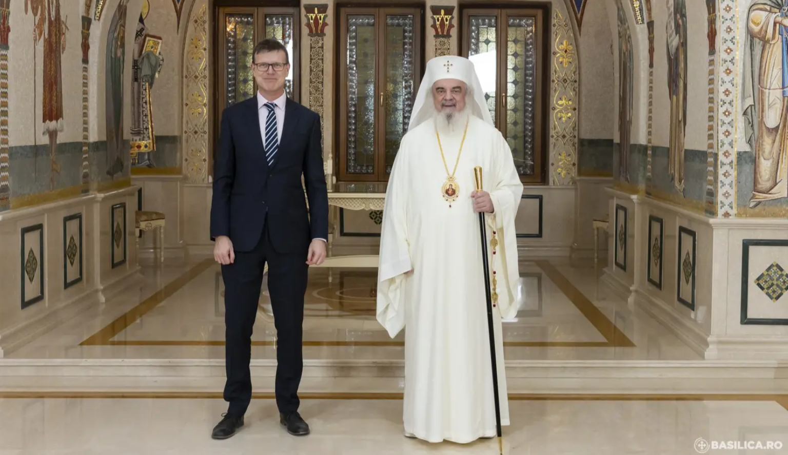 Patriarch Daniel welcomes New British Ambassador at Patriarchal Residence