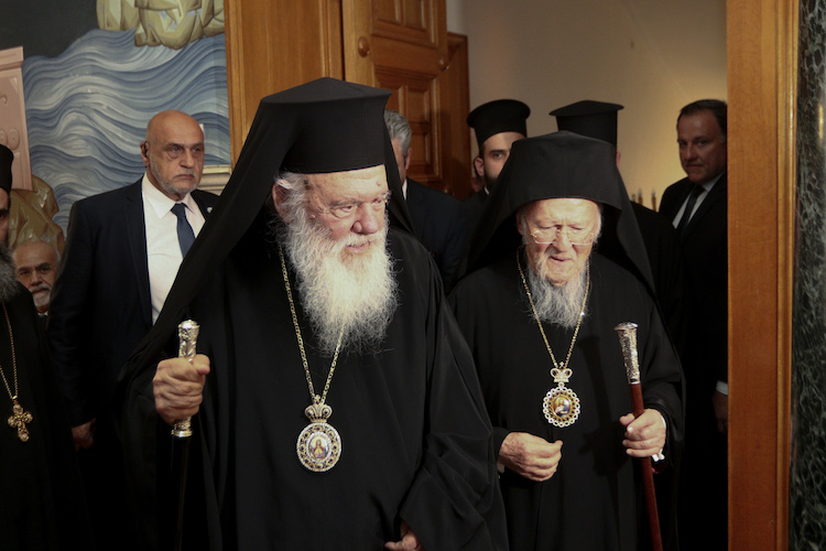 Ecumenical Patriarch and Archbishop of Athens Join Forces for Ocean Protection