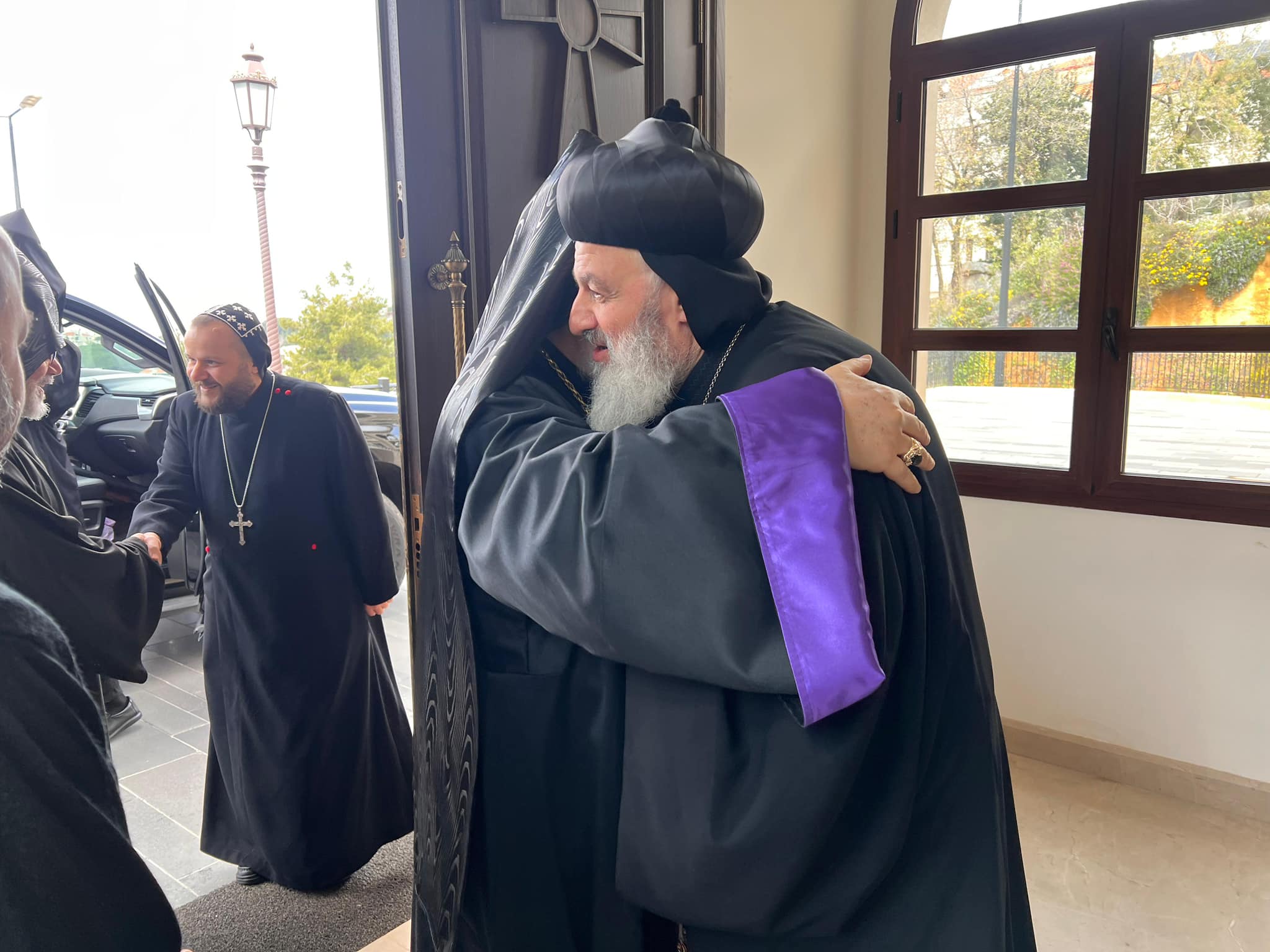 Patriarch Mor Ignatius Aphrem II Received Catholicos Aram