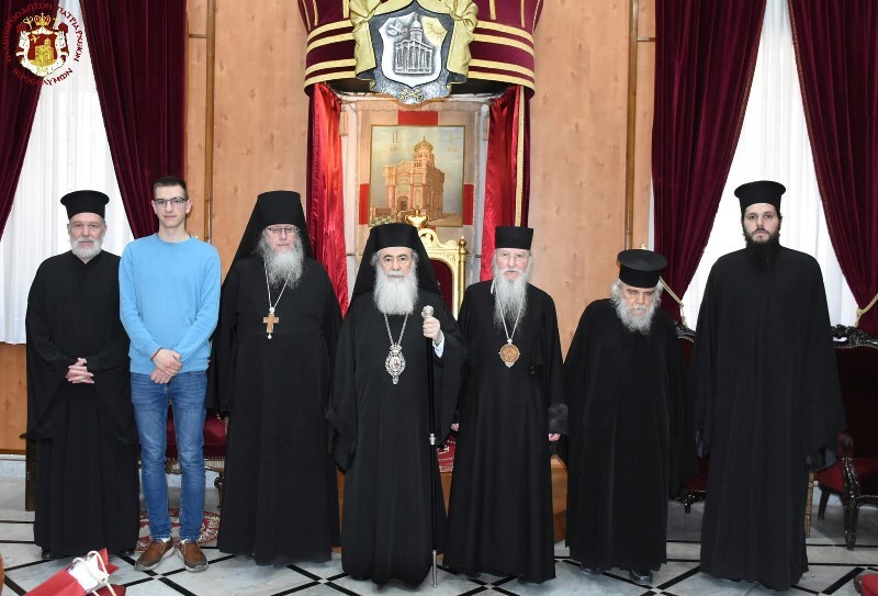 Metropolitan Mark of Berlin and Germany (ROCOR) Visited Patriarch Theophilos III of Jerusalem