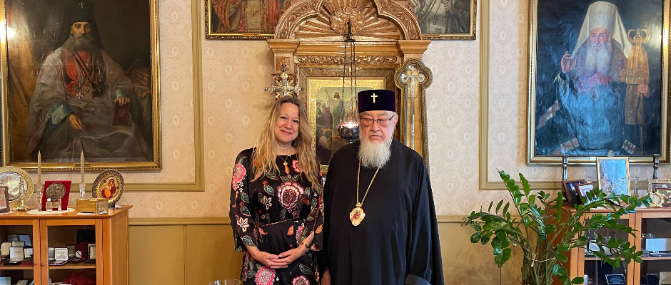 Metropolitan Sawa of Poland Welcomes Greek Ambassador, Discuss Cooperation