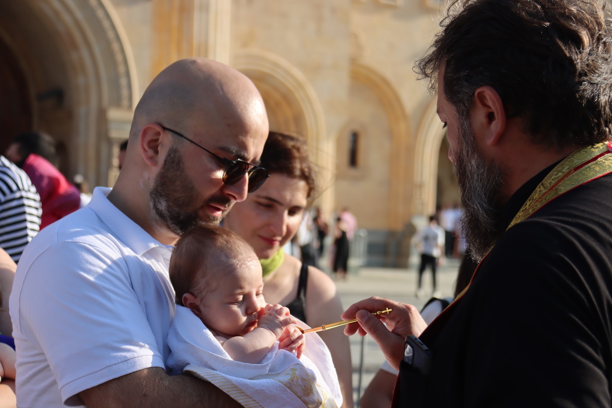 1200 Children Baptized as Godchildren of Catholicos-Patriarch Ilia II Through 69th Universal Baptism