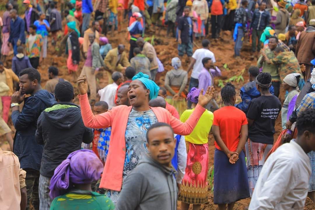 His Holiness Abune Mathias Mourns Victims of a Tragic Landslide in Southern Ethiopia