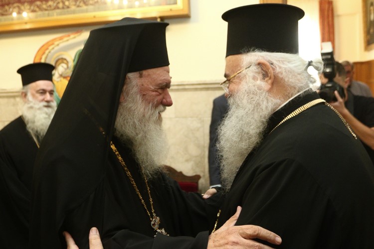 Archbishops of Cyprus and Greece Hold Productive Meeting in Athens