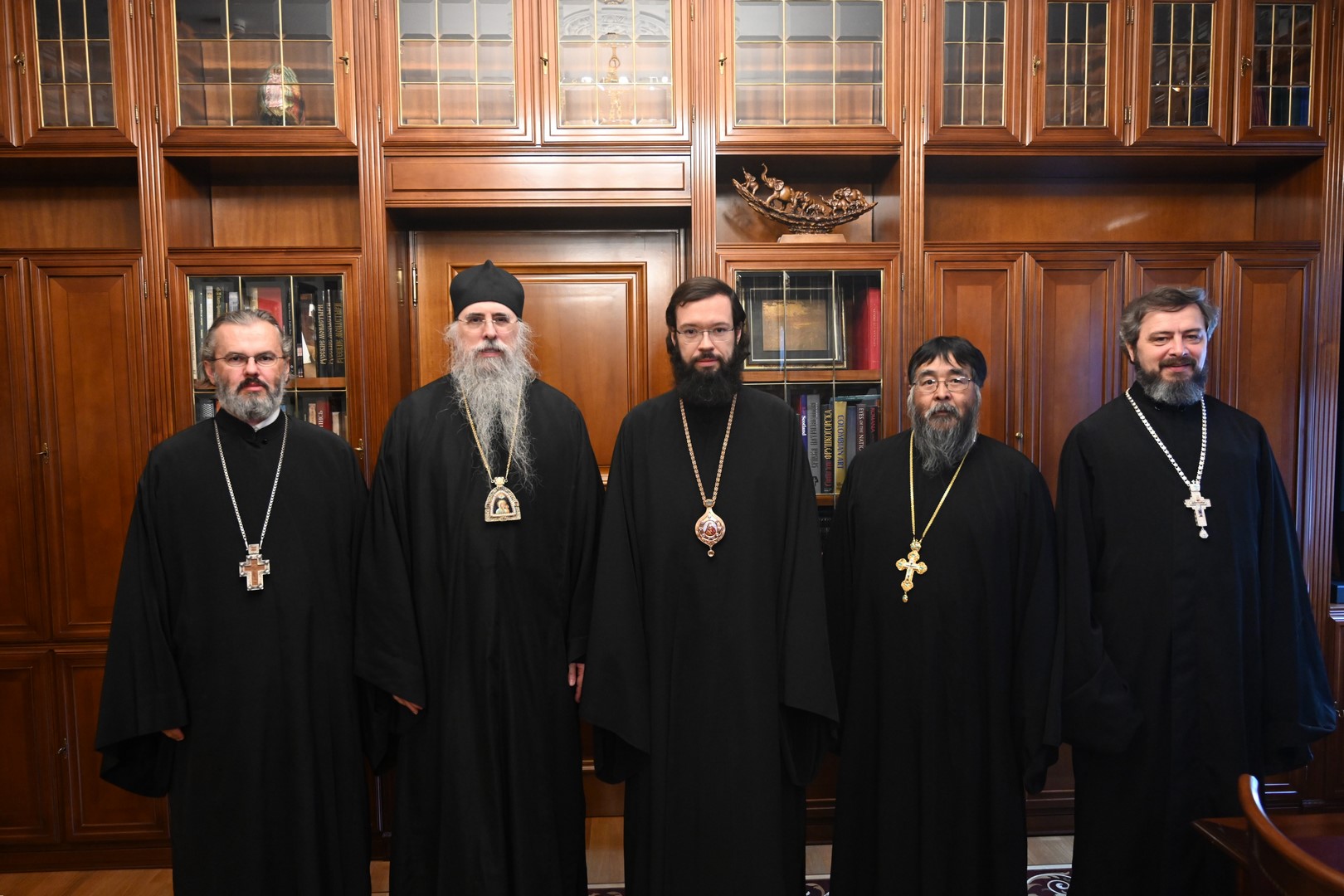 Metropolitan Anthony of Volokolamsk Met with the Delegation of the Orthodox Church in America