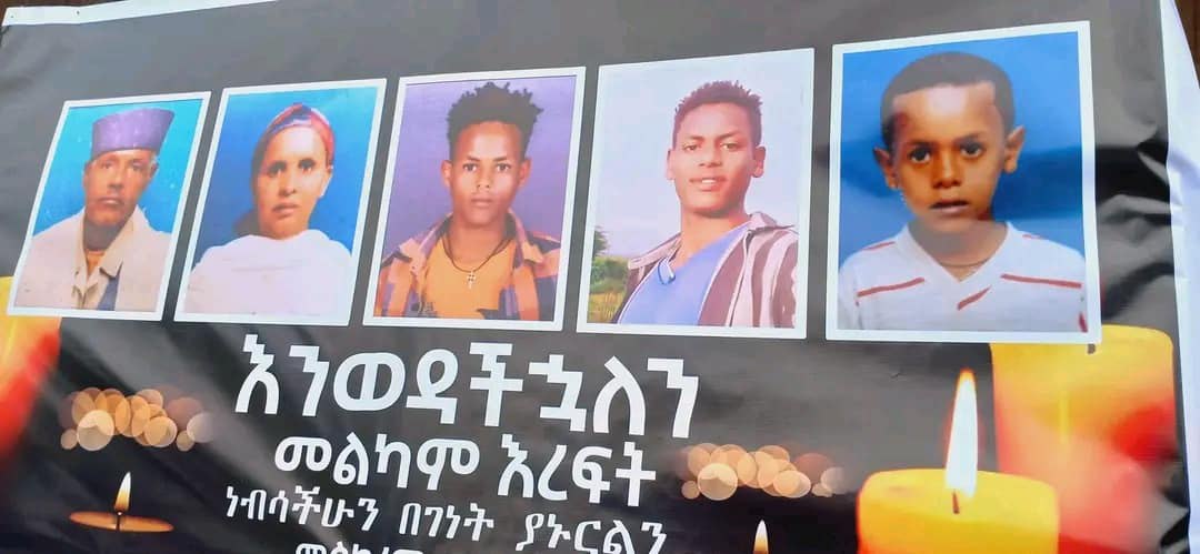 A Priest and His Entire Family Slain in East Shewa, Oromia, Ethiopia