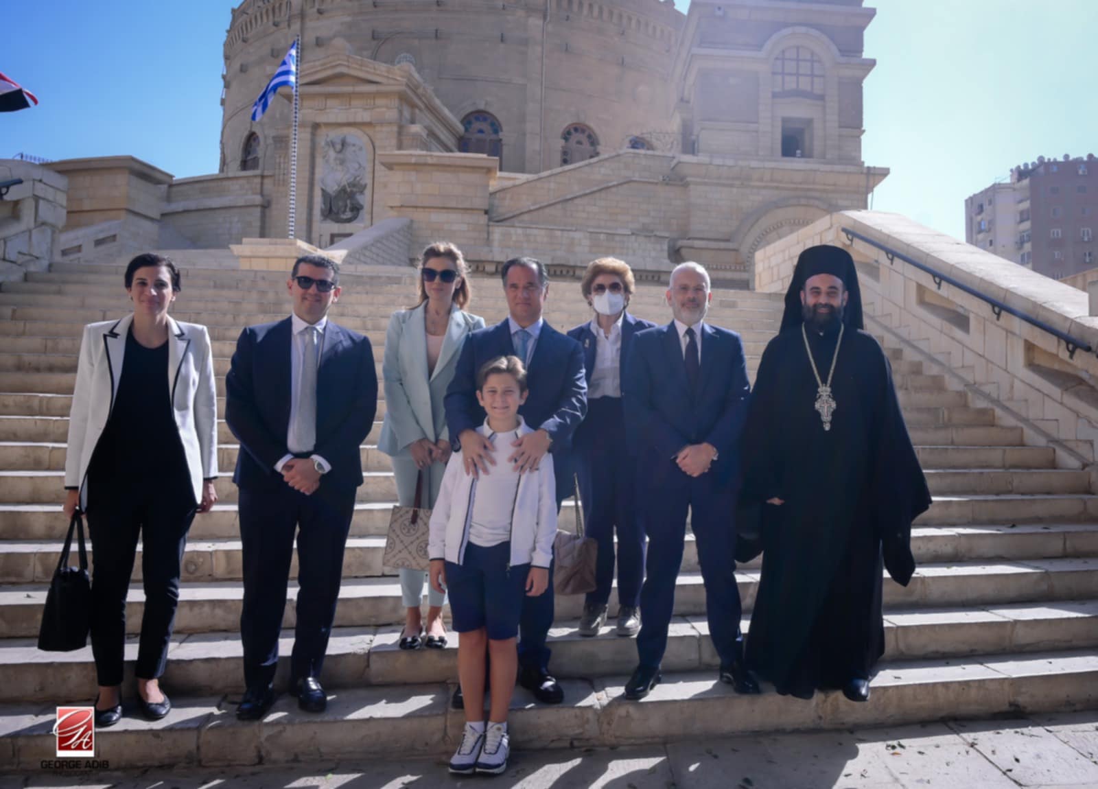 Greek and Cypriot Health Ministers Visit Historic St. George’s Patriarchal Monastery in Cairo