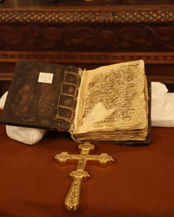 Georgian Patriarchate Welcomes Rare 10th-Century Manuscript from London