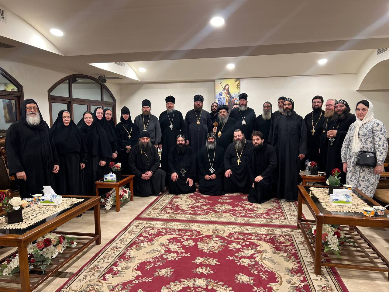 Russian Orthodox Monastic Delegation Starts Visit to Egypt as Part of Cooperation with Coptic Orthodox Church