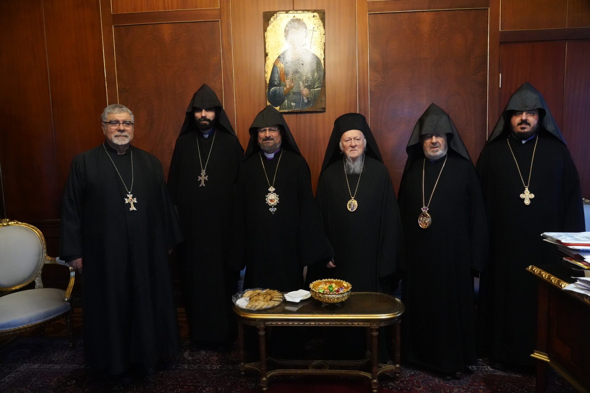 Ecumenical Patriarchate Received Patriarch Sahag II Mashalian of Constantinople