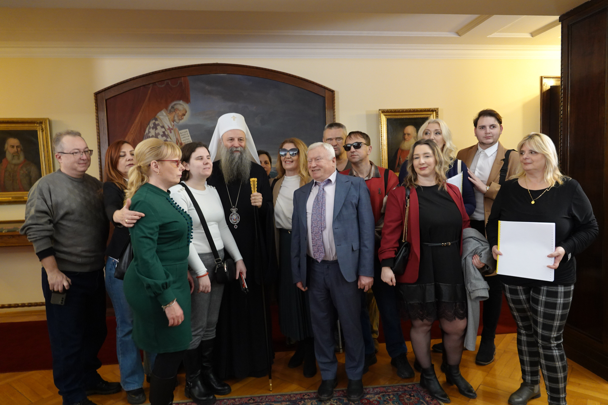 Serbian Patriarch Porfirije Awarded for Supporting Blind and Partially Sighted People