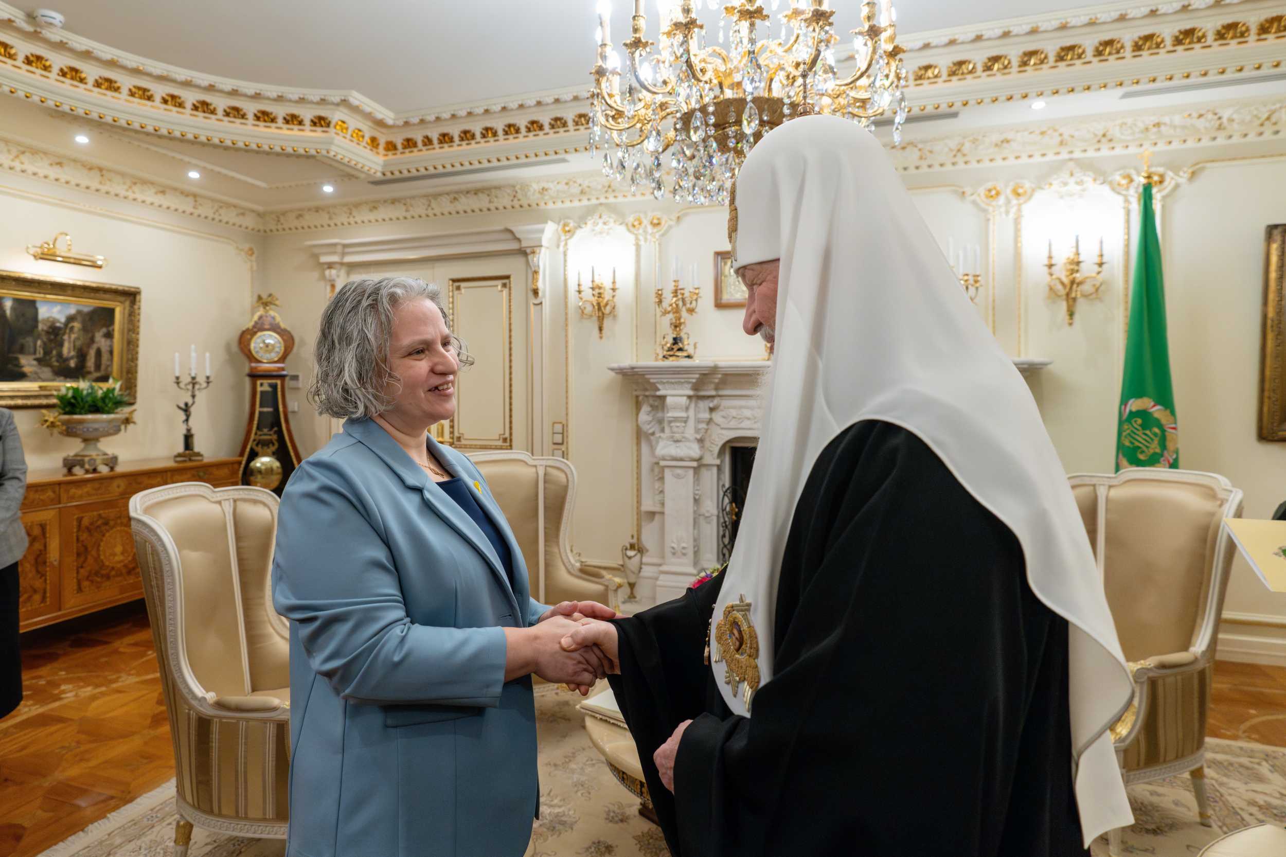 Patriarch Kirill and Israeli Ambassador Discuss Holy Land Security, Pilgrimage