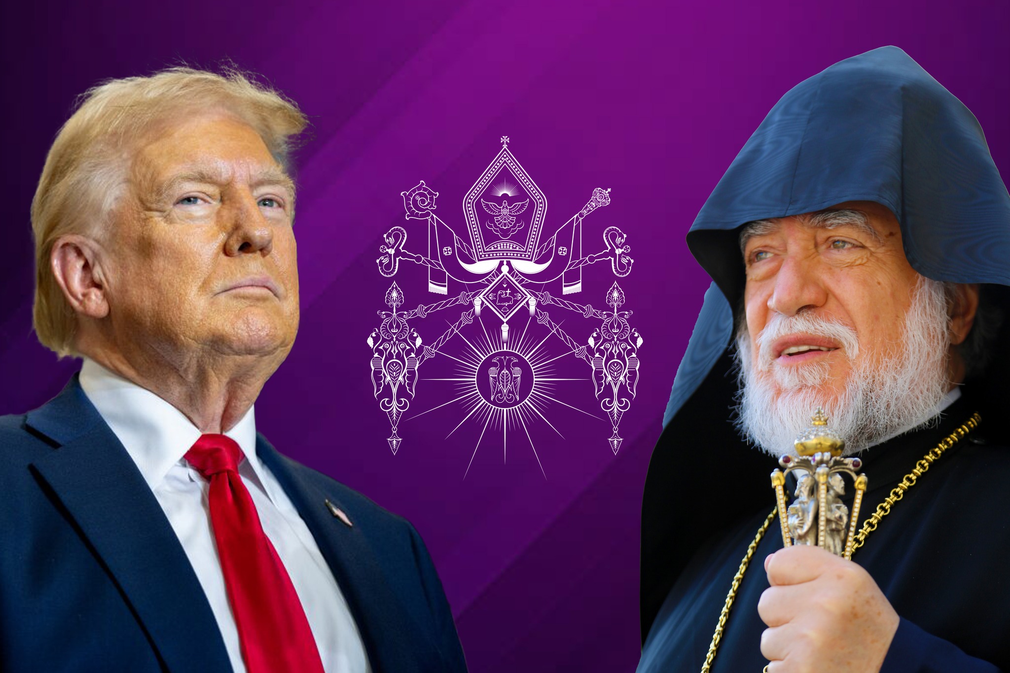 Catholicos Aram I Urges President Trump to Secure Release of Armenian Hostages and Artsakh Armenians’ Right of Return